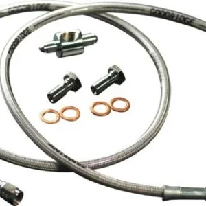 OEM Style Brake Line Kit Stainless Steel Helder Coated Harley-Davidson
