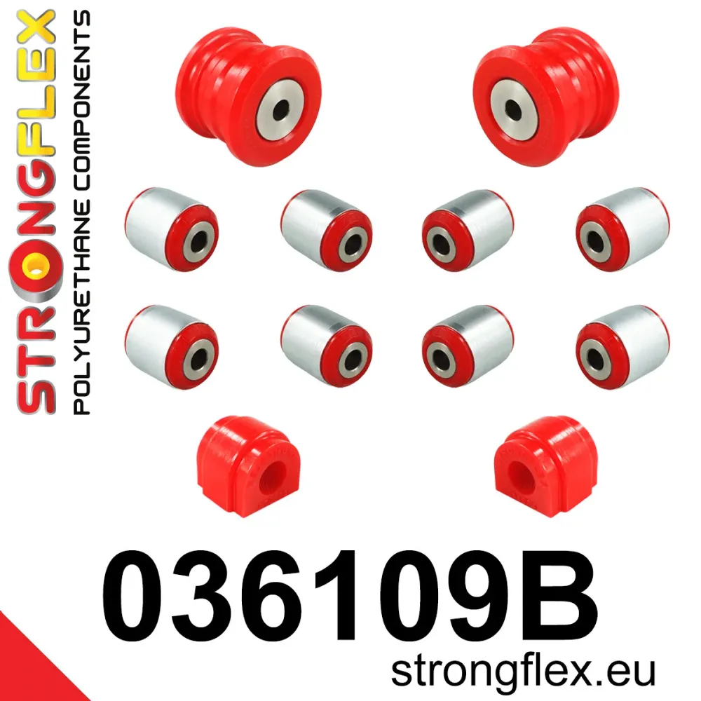 Rear suspension bush kit - Mini > Mini F55/F56/F57 |Mini > Mini F54 Clubman / F60 Countryman > F54 / F60 FWD|Mini > Pocket...
