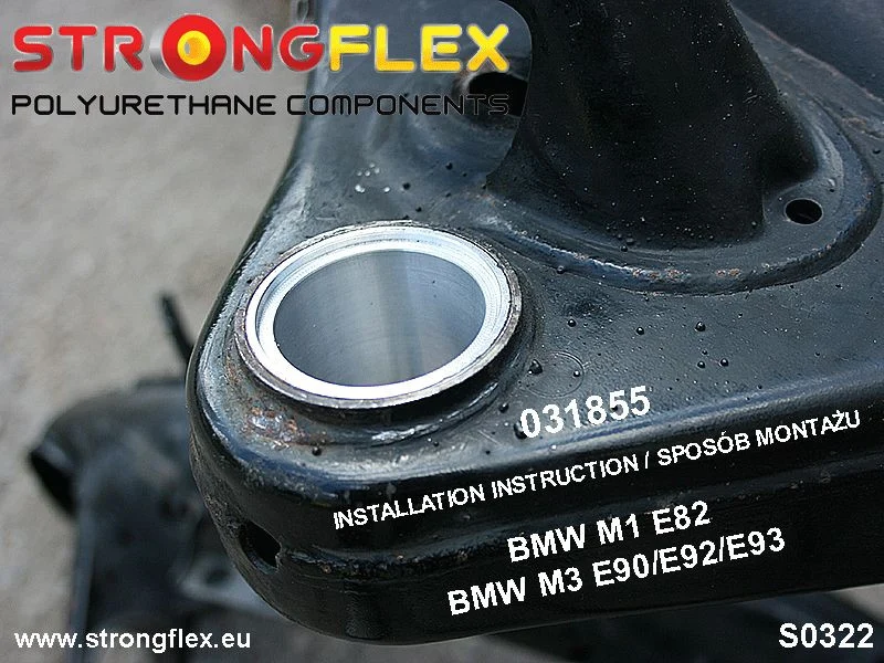 Rear suspension bush kit SPORT - BMW > Serie 1 > I E81 / E82 / E87 / E88 > E82 M1 Coupe|BMW > Serie 3 > V E90 / E91 / E92...