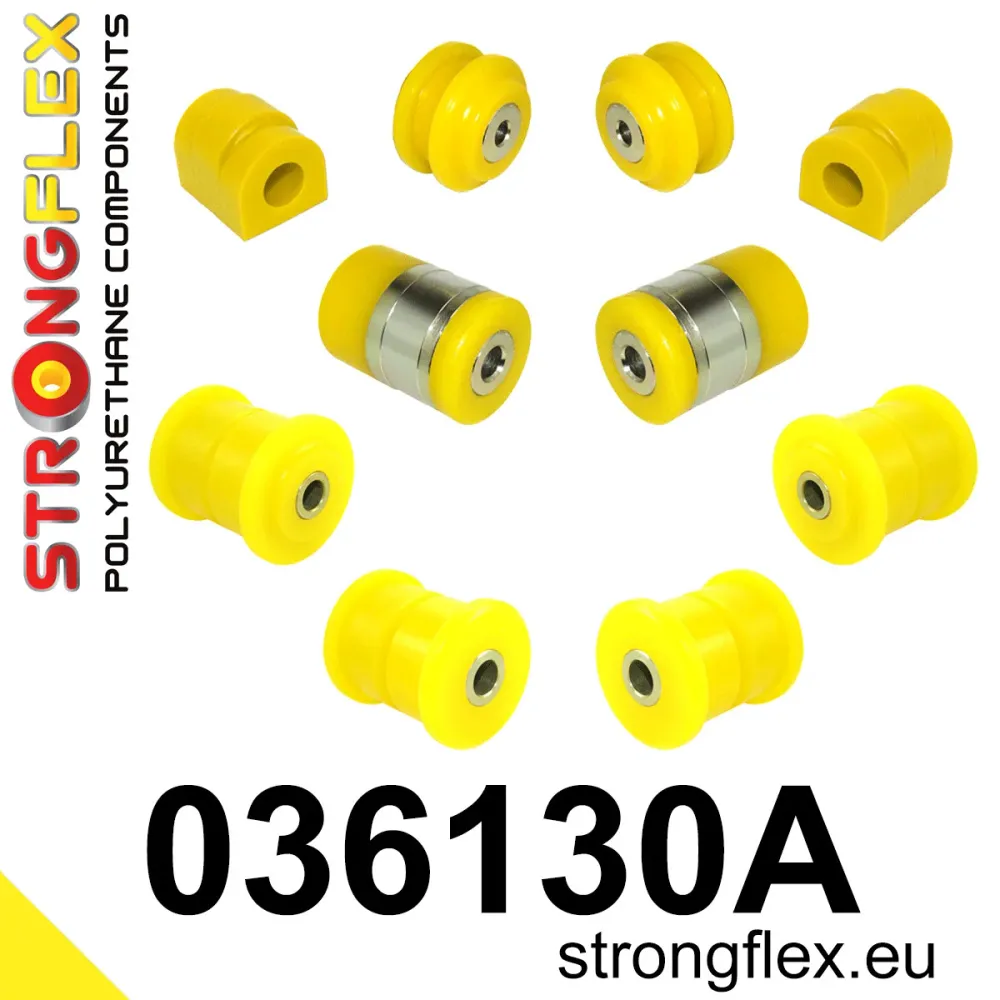 Rear suspension bush kit SPORT - BMW > Serie 5 > IV E39 > E39 Sedan|BMW > Serie 5 > IV E39 > E39 Touring