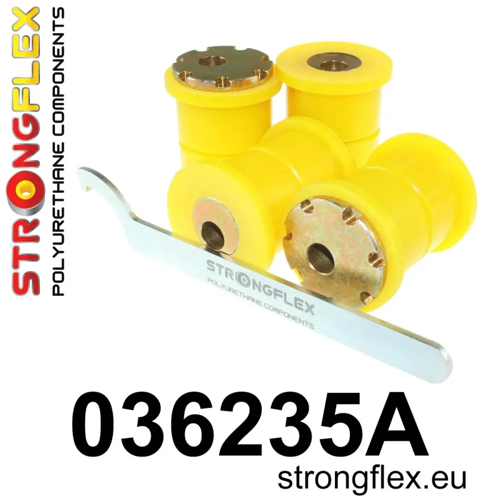 Rear trailing arm bush kit eccentric SPORT - BMW > Serie 5 > II E28|BMW > Serie 5 > III E34|BMW > Serie 6 > I E24 > E24 |B...