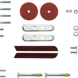Sportster Rear Turn Signal Relocation Kit Metaalglans Harley-Davidson