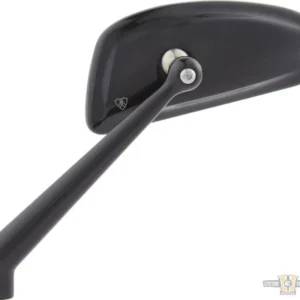 Tearchop Forged Mirror Zwart Anodized Harley-Davidson
