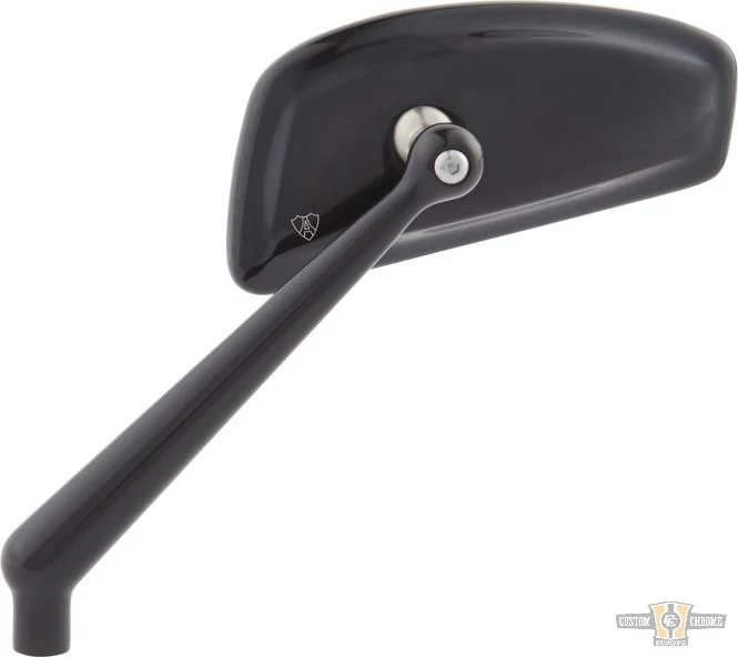 Tearchop Forged Mirror Zwart Anodized Harley-Davidson