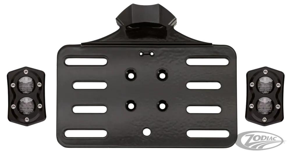 Vity's Taillight/licenseplate kit ravenzwart Harley-Davidson