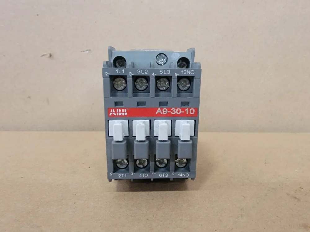 9 Amp, 3 Pole, 1NO, 175-208 VAC Coil Contactor A9-30-10-34