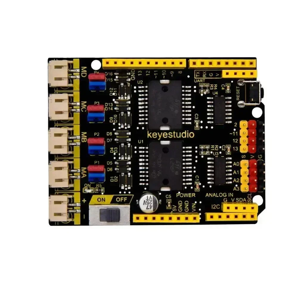 KeyeStudio 4 Channel L298P Motor Drives Shield Arduino Robot