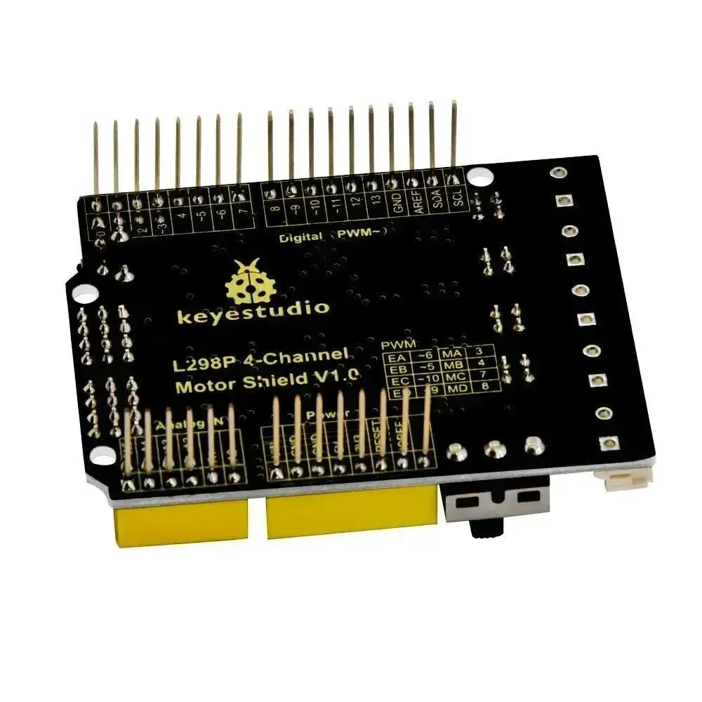 KeyeStudio 4 Channel L298P Motor Drives Shield Arduino Robot