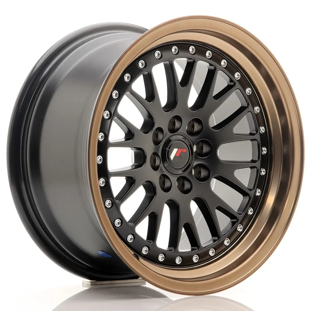 Japan Racing JR-10 16x8" 4x100/108 ET20, Flat Ebbenhout