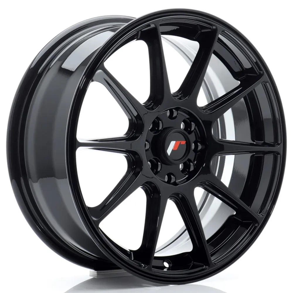 Japan Racing JR-11 17x7" 5x112/114.3 ET35, Gloss Ravenzwart