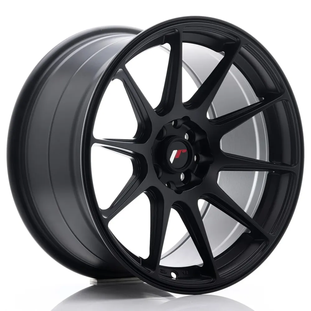 Japan Racing JR-11 17x9" 5x100/114.3 ET35, Flat Zwart