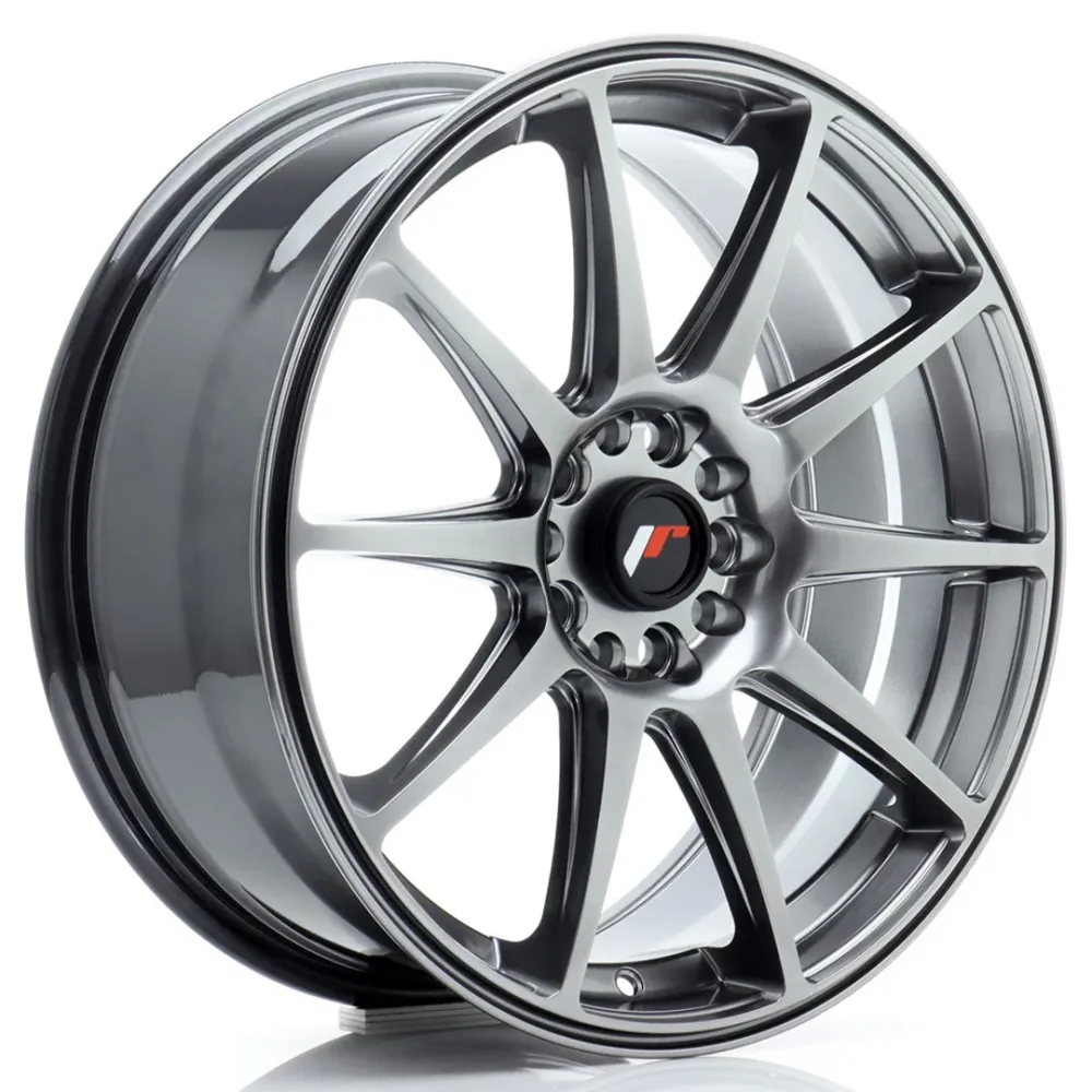 Japan Racing JR-11 18x7.5" 5x112/114.3 ET40, Hyper Ravenzwart