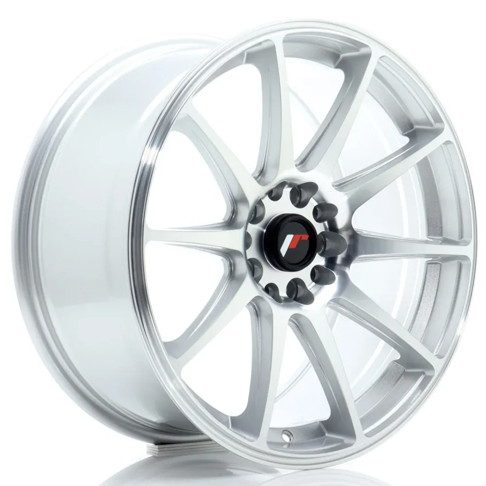 Japan Racing JR-11 18x8.5" 5x100/108 ET35, Staalgrijs