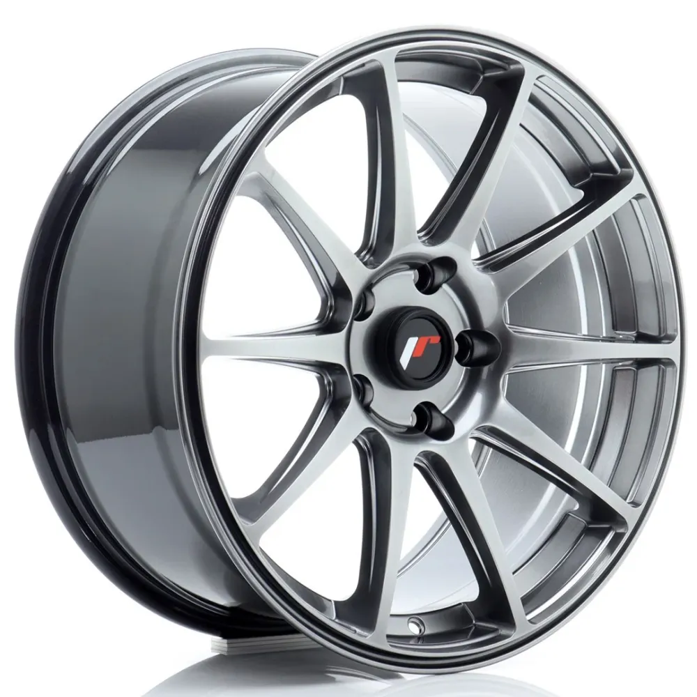 Japan Racing JR-11 18x8.5" 5x120 ET35, Hyper Ravenzwart