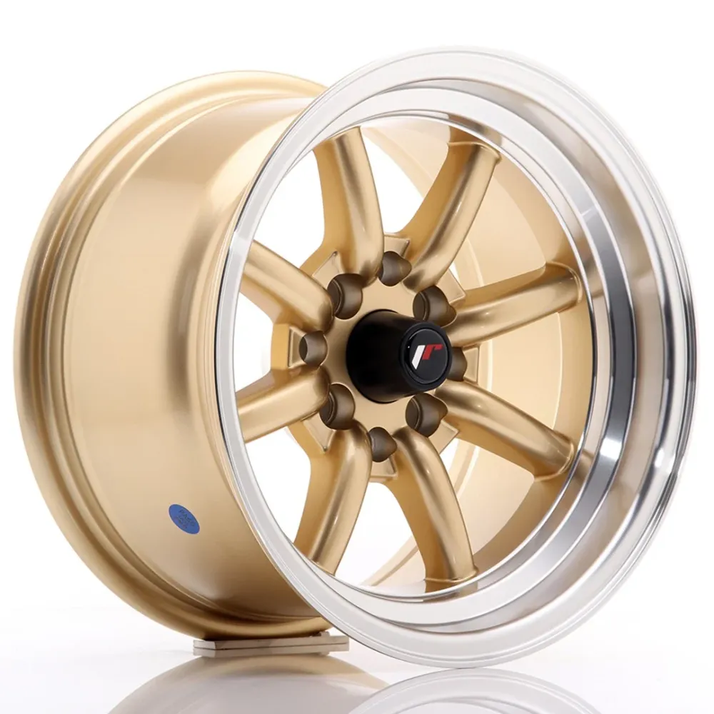 Japan Racing JR-19 14x8" 4x100/114.3 ET-13, Verguld