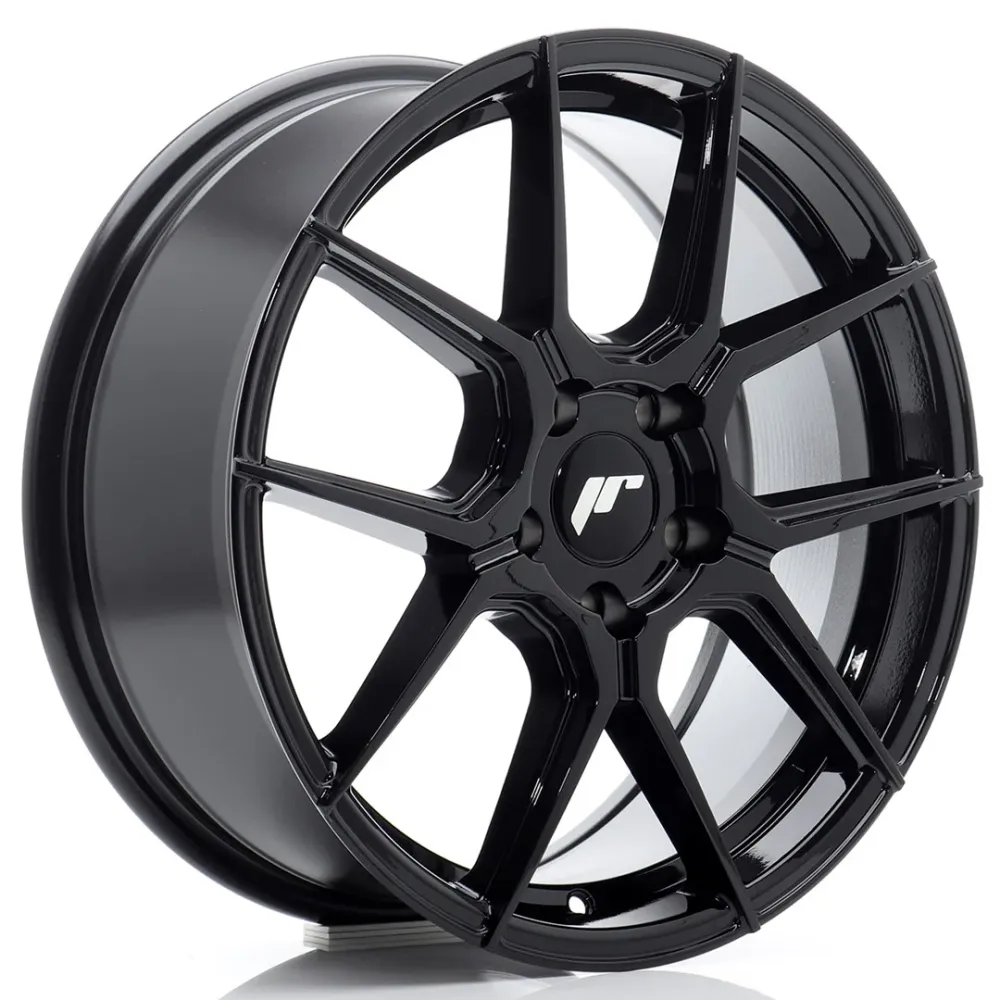 Japan Racing JR-30 17x7" 5x112 ET40, Gloss Zwart