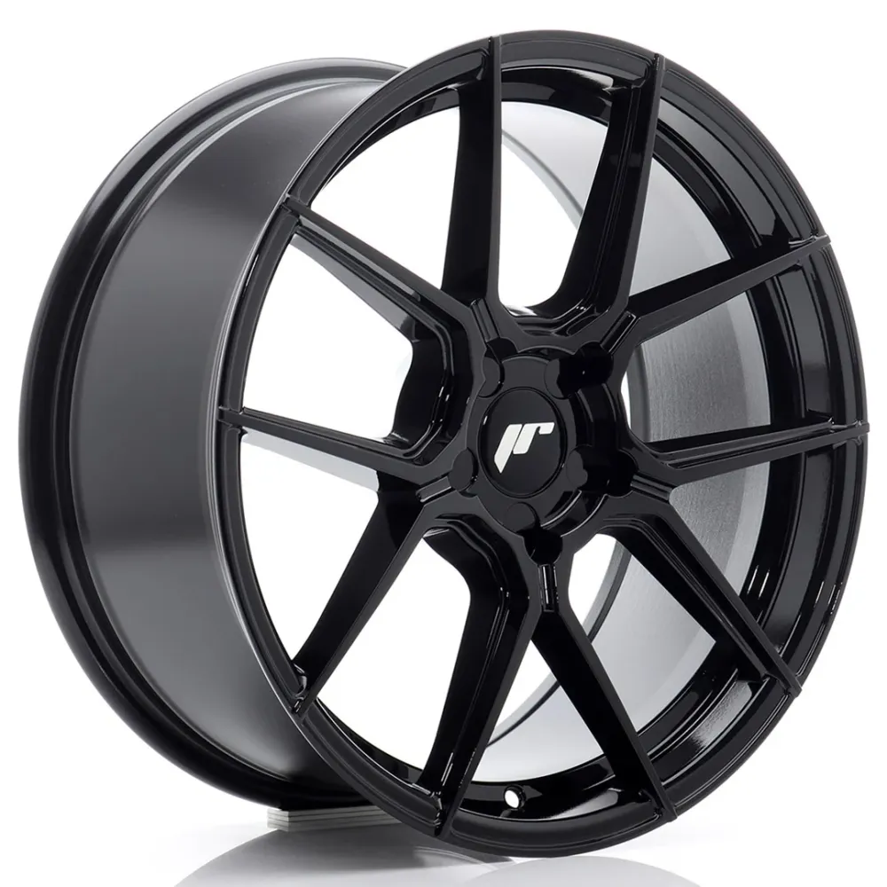 Japan Racing JR-30 18x8" (5 hole individueel PCD) ET20-40, Gloss Black