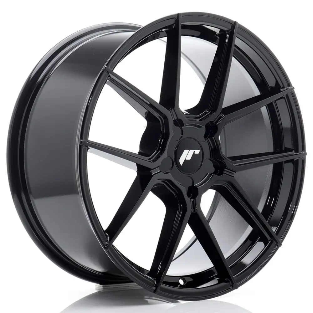 Japan Racing JR-30 19x8" (5 hole aangepast PCD) ET20-40, Gloss Black