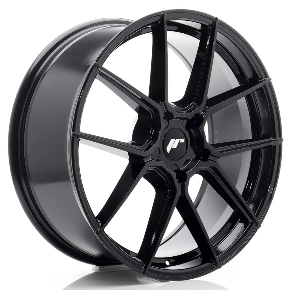 Japan Racing JR-30 20x8" (5 hole aangepast PCD) ET20-40, Gloss Black
