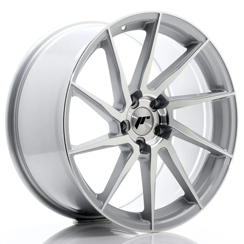 Japan Racing JR-36 Extreme Concave 19x9.5" 5x120 ET35, Brushed Platinagrijs