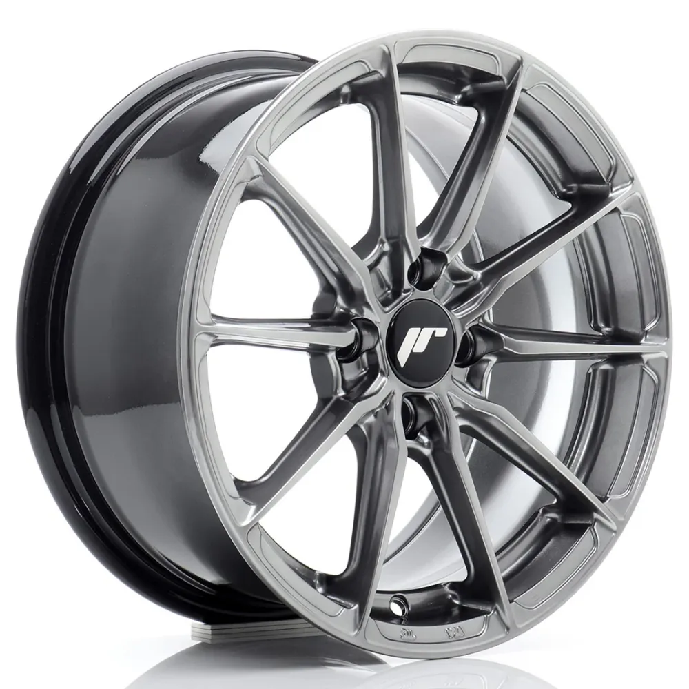 Japan Racing JR-37 15x7" 4x100 ET38, Hyper Ravenzwart