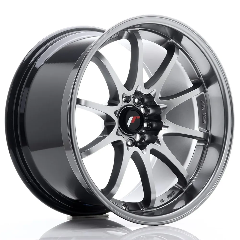 Japan Racing JR-5 18x10.5" 5x114.3 ET12, Hyper Zwart