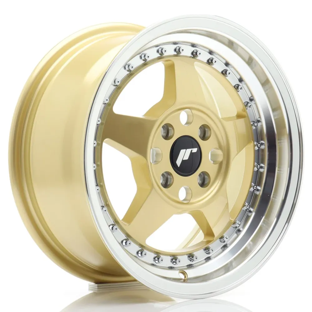 Japan Racing JR-6 15x7" 4x100 ET35, Verguld