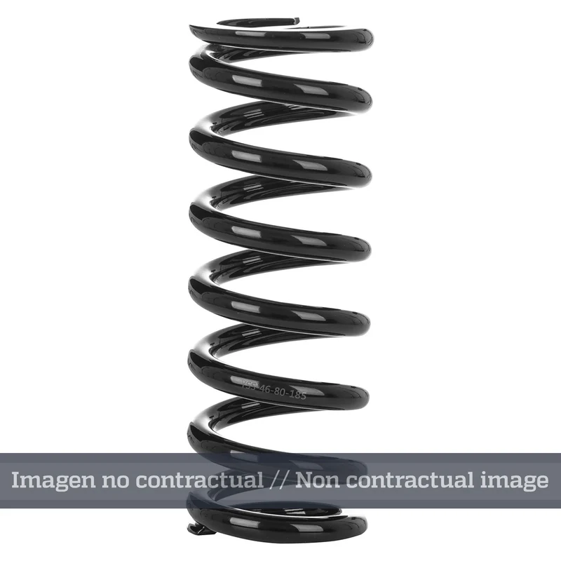 Muelle para amortiguador trasero YSS 46-80-160 Color negro