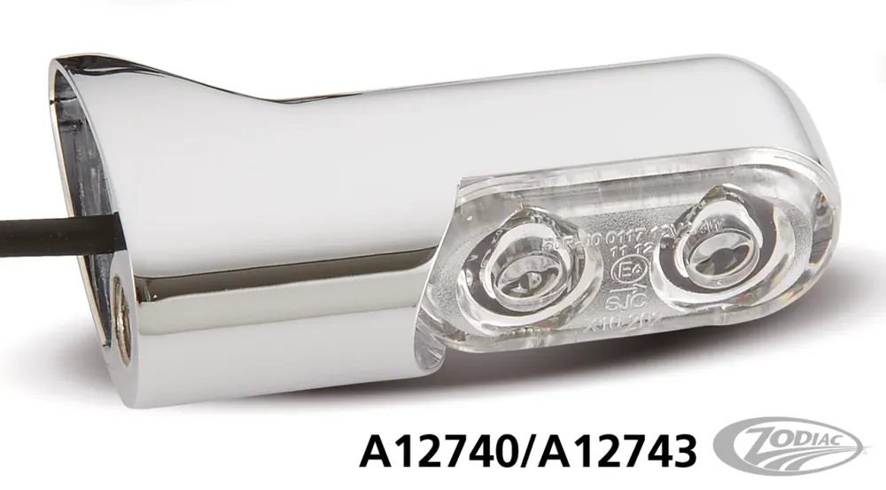 NESS RR PWR AMBER LED T/S KIT, 00-UP FXD Harley-Davidson