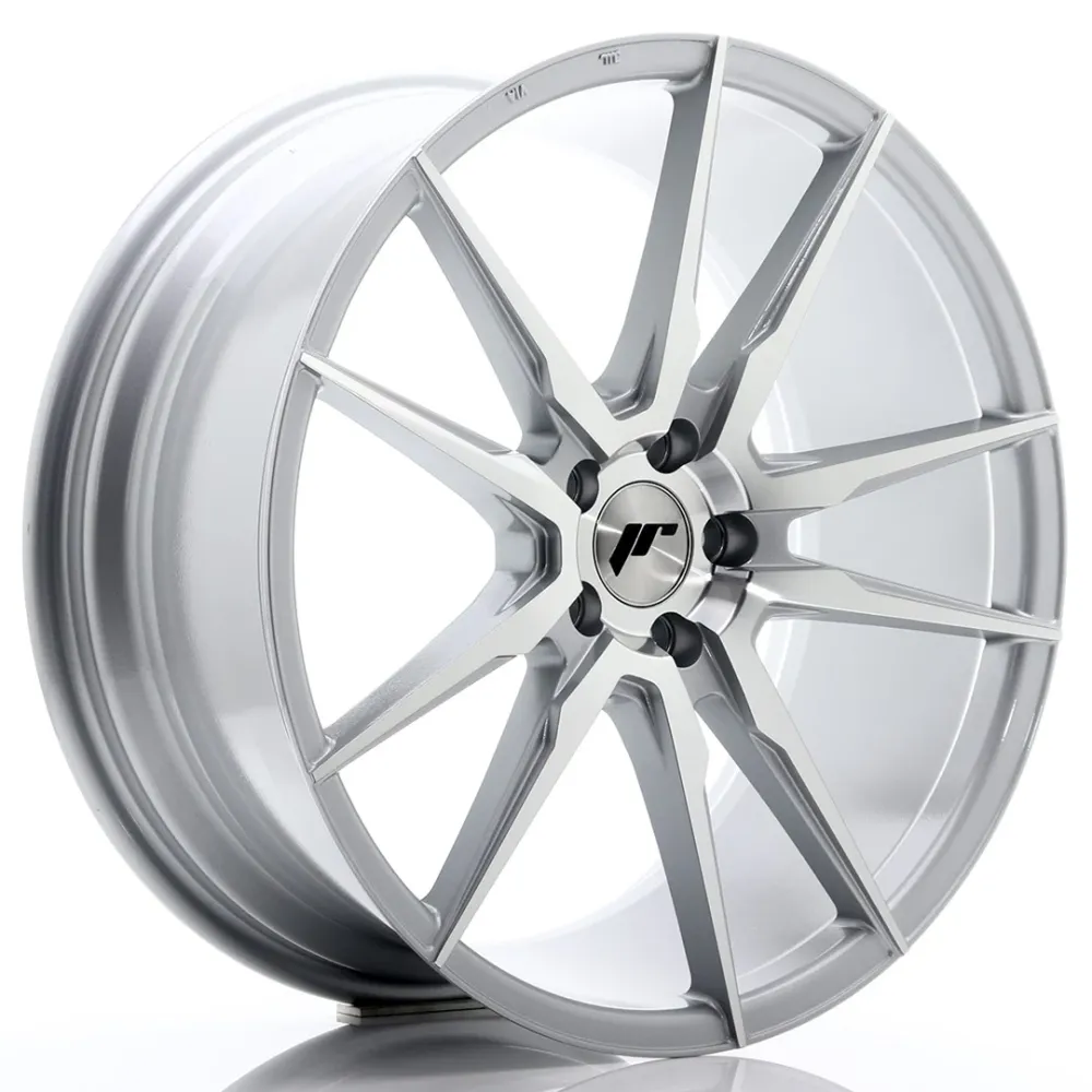 Japan Racing JR-21 20x8.5" 5x114.3 ET40, Machined Zilver