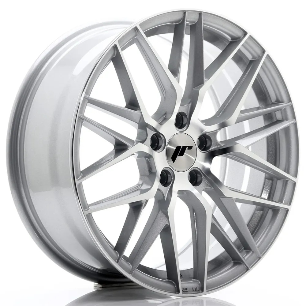Japan Racing JR-28 18x7.5" 5x114.3 ET40, Machined Staalgrijs