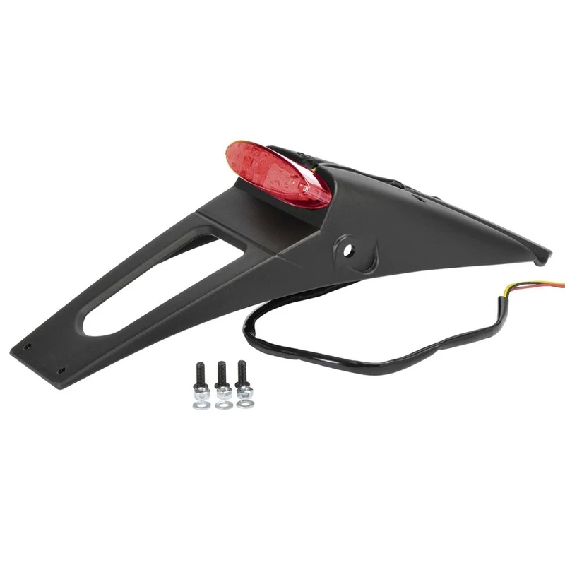 Portamatriculas POLISPORT Piloto+guardabarros RSP Led 2,0 | Fire Retardant |