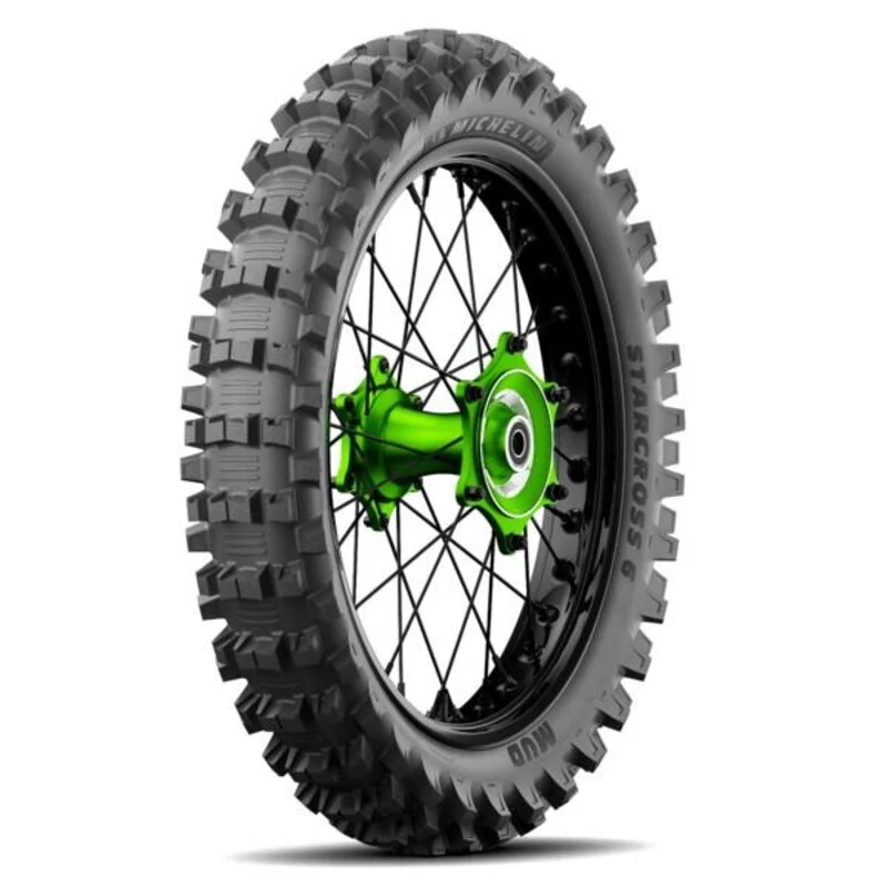 Neumático MICHELIN STARCROSS 6 MUD 100/90-19 M/C NHS 57M TT met CE-goedkeuring
