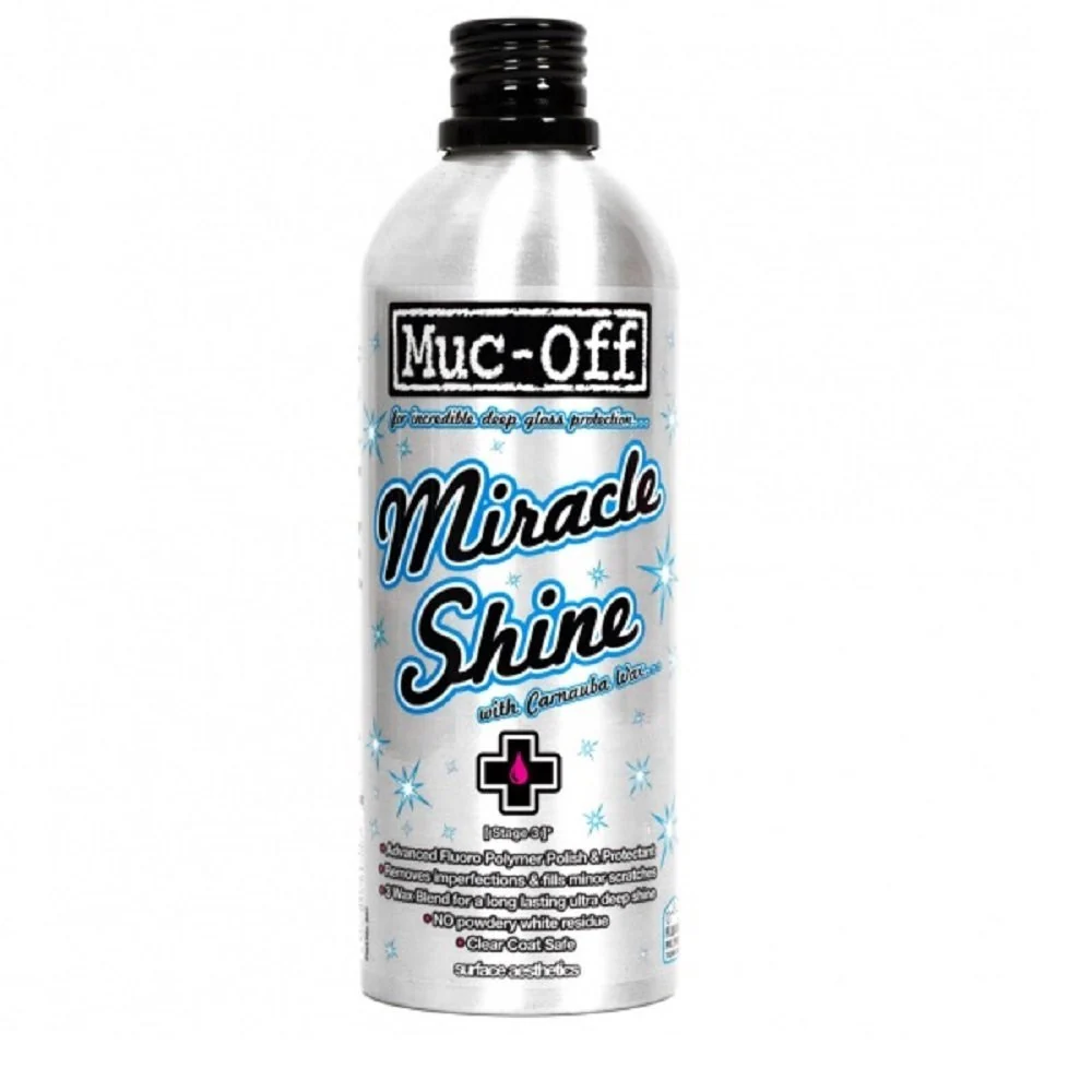 Abrillantador Para Moto Pintura Cromados Muc-Off Miracle Shine