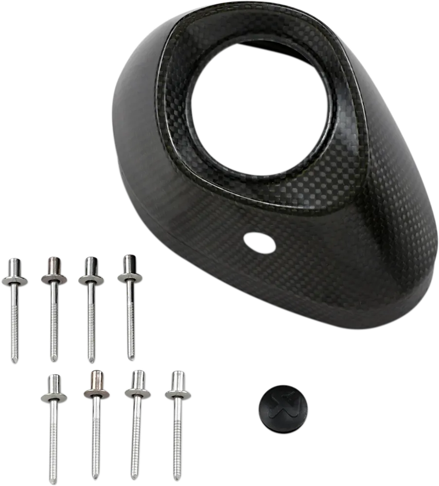 AKRAPOVIC REPLACEMENT PARTS END CAP CF T4 TYPE 2