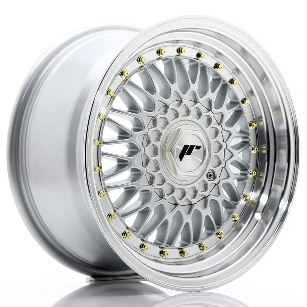 Japan Racing JR-9 16x8" 4x100/108 ET25, Platinagrijs