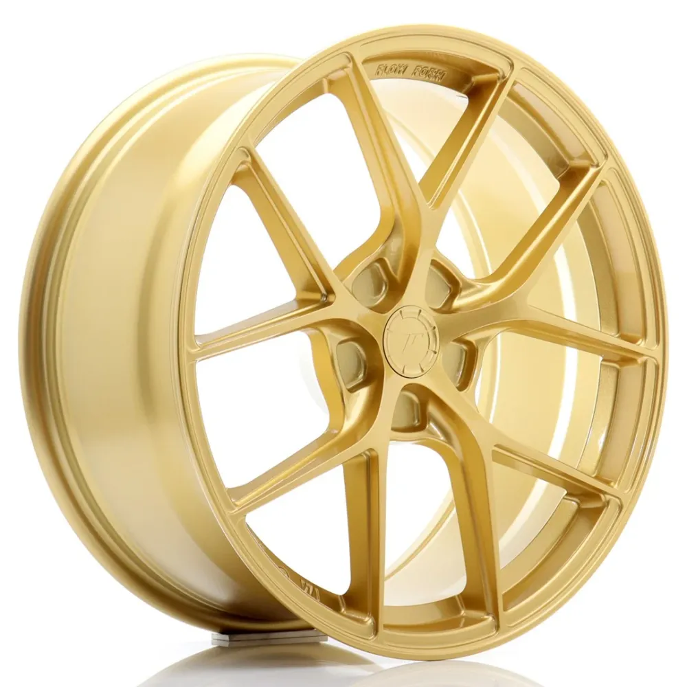 Japan Racing SL-01 Super Light 19x8" (5 hole custom PCD) ET20-40, Gouden