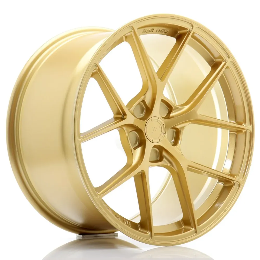 Japan Racing SL-01 Super Light 19x9.5" (5 hole custom PCD) ET25-40, Gouden