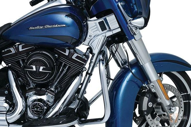 Tapas Chasis Para Harley-Davidson® Touring '14-'16 Kuryakyn Uitgebreid Neck Covers