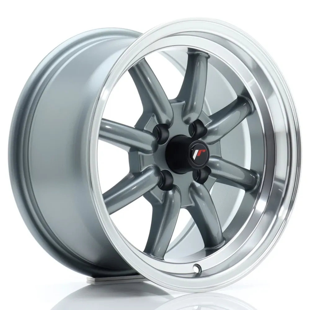 Uitlaatdemper Japan Racing JR-19 15x8" 4x100 ET20, Gunmetal