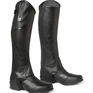 Veganza Ladies' Half Chaps Zwart M/W