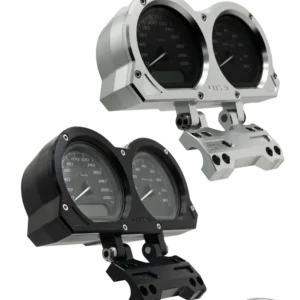 Vity's Road Glide billet gauge Zilver Harley-Davidson