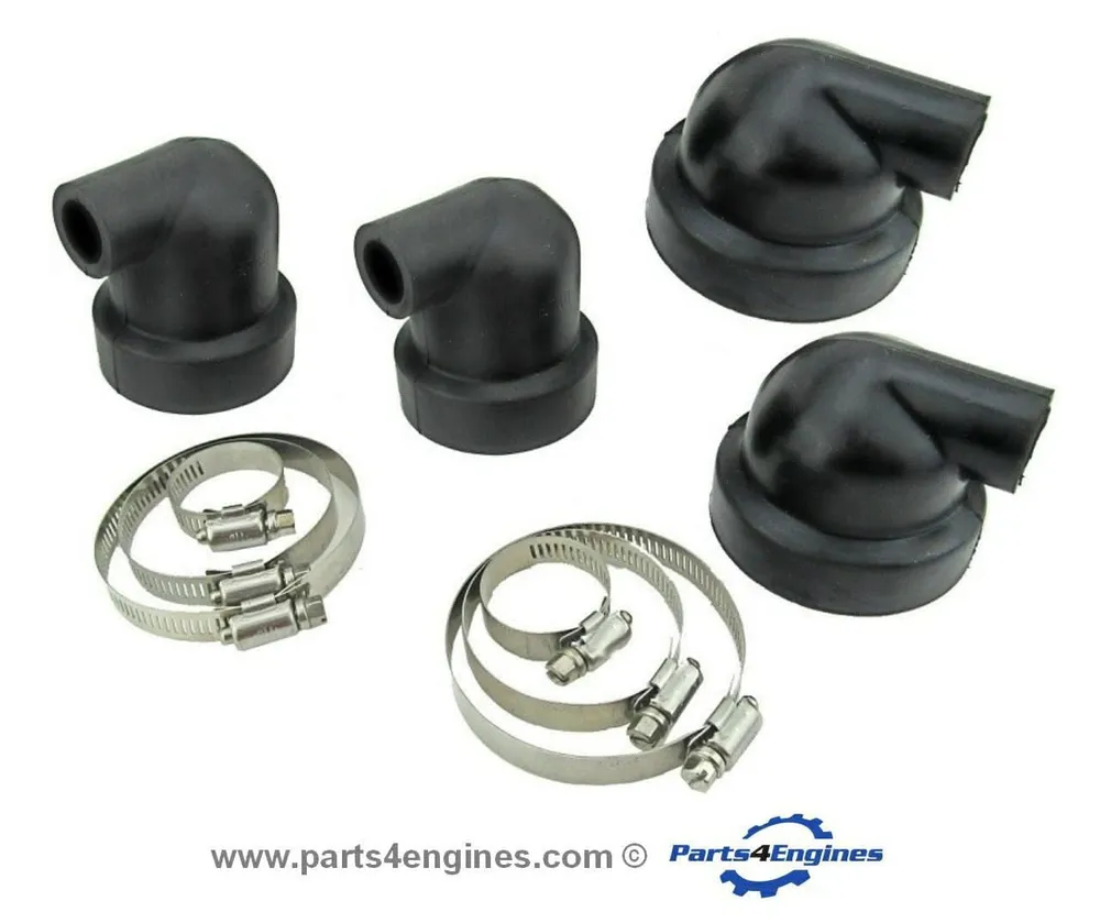 Volvo Penta MD2030 Heat Exchanger End Caps