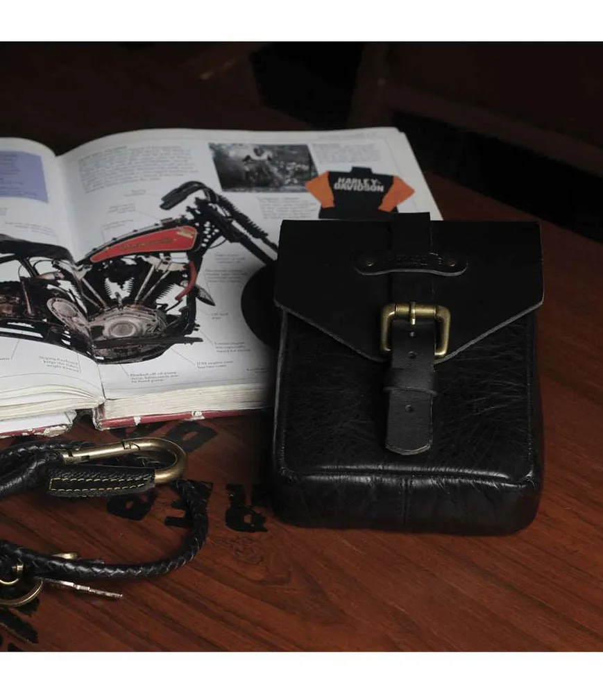 Tank Bag Moto Oud - Black - Trip Machine