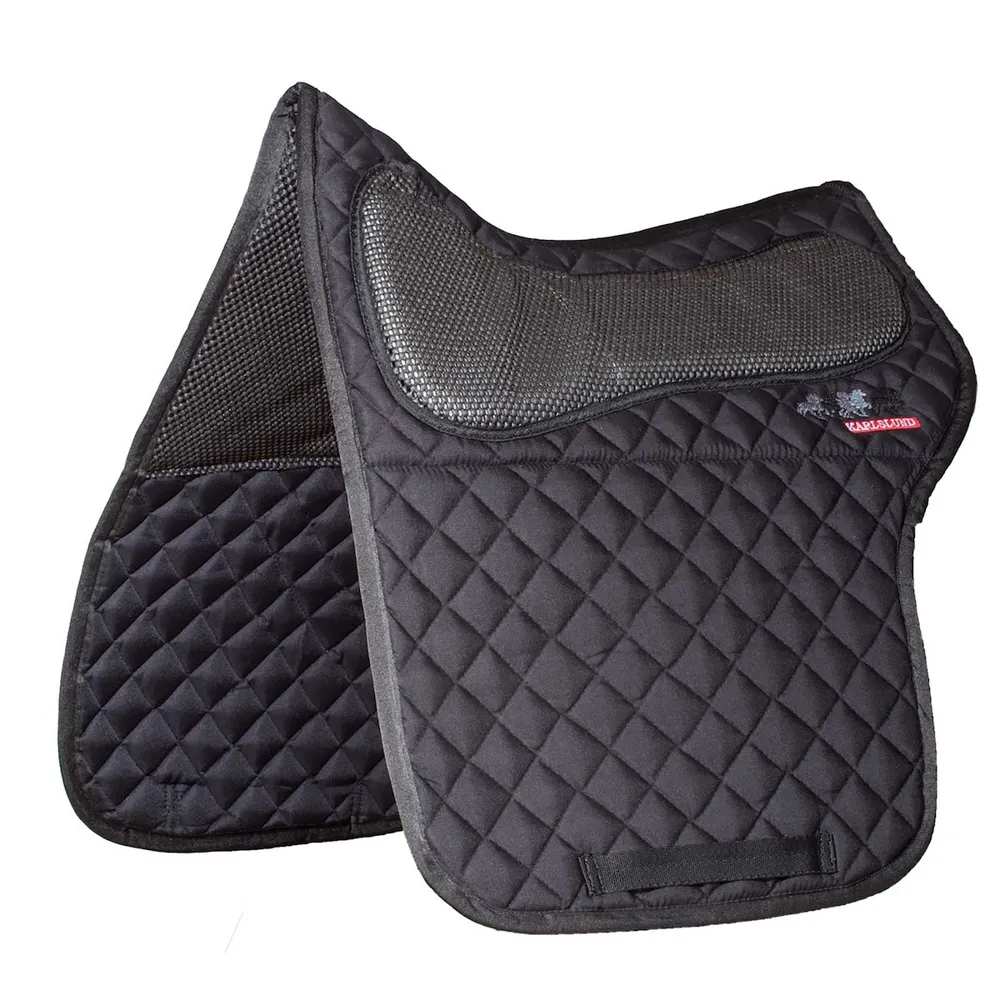 Adjustable saddle pad, katoenen Black Icelandic Horse