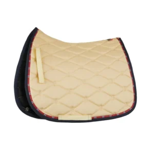 Amory All Purpose Saddle Pad Monogram Embroidery Weathered Teak Lichtbruin P