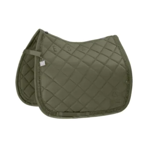 Gevestigd Sports SS25 Glossy Jewel Dressage Saddle Pad dusty olive P