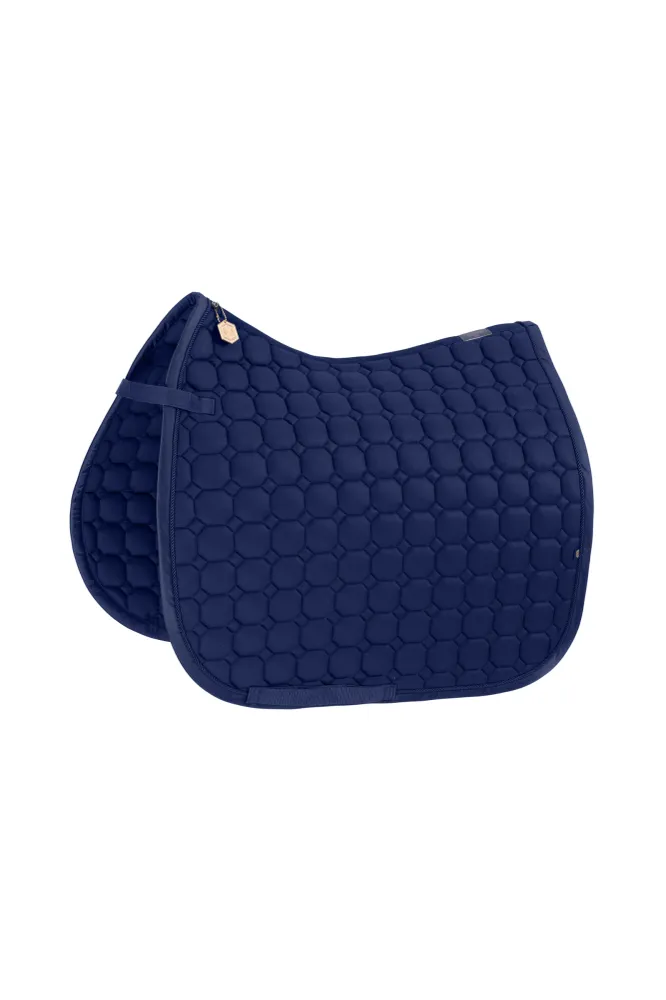 Heritage AW24 Van katoen Dressage Saddle Pad True Blue P