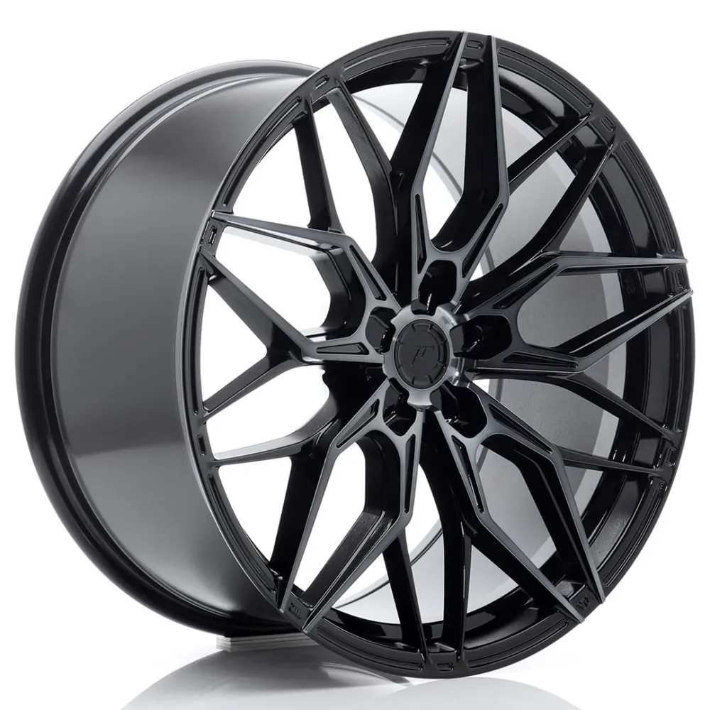 Japan Racing JR-46 20x9" (5 hole aangepast PCD) ET20-35, Gloss Black, Tinted Face