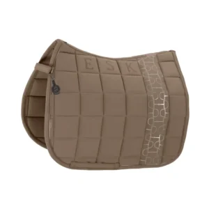 Platinum 25 Big Square Softshell Dressage Saddle Pad Smoky Taupe P